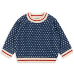 Billi uld striktrøje (3 år/98 cm)