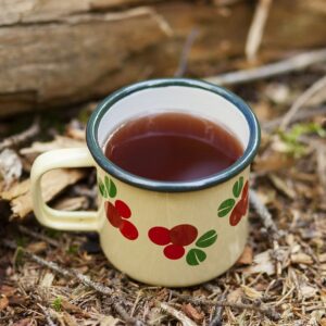 Blafre Emaljekop - Tyttebær