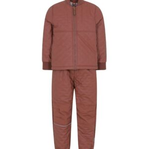 CeLaVi Termotøj m. Fleece - Coated - Mahogany