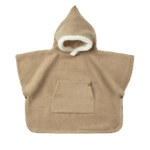 Cloby Teddy Poncho - Brown