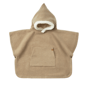 Cloby Teddy Poncho - Brown