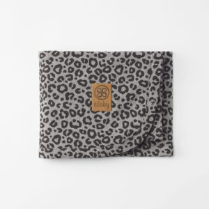 Cloby UV tæppe - Leopard Black Grey