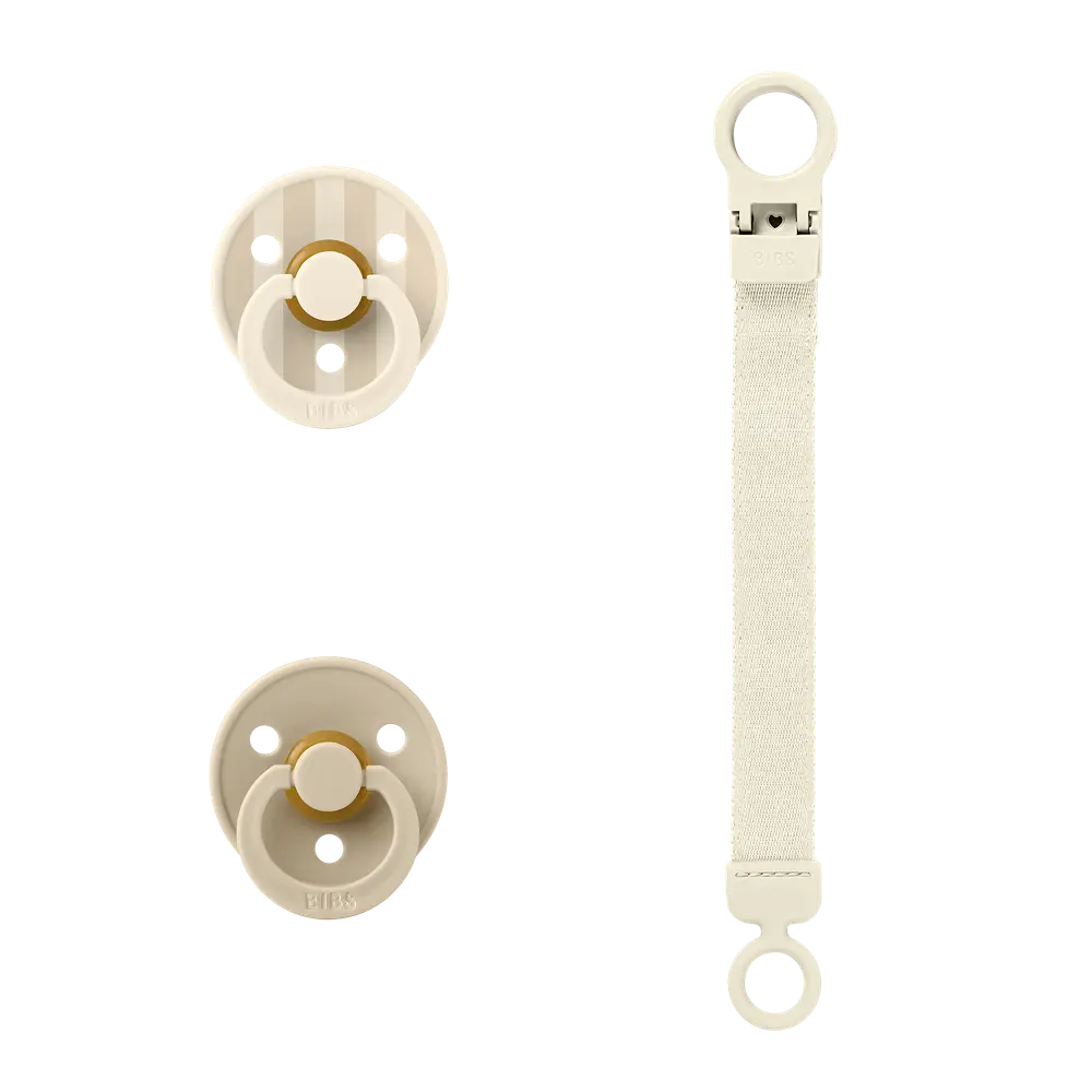 Colour Sut & Suttesnor Gavesæt Latex Str 1 - Ivory