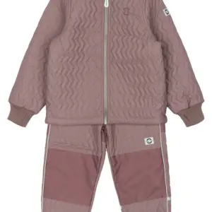 Duvet Fleece Sæt - Twilight mauve - 74 CM