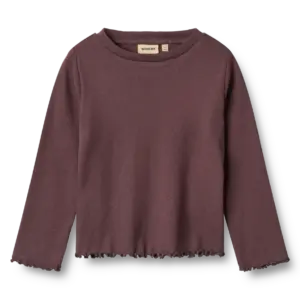 Else T-shirt Langærmet - Fudge - 2 ÅR