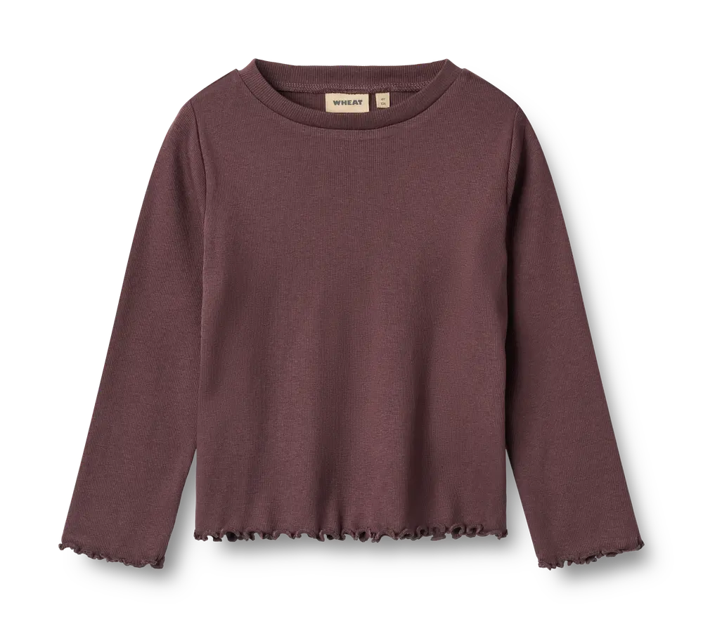 Else T-shirt Langærmet - Fudge - 2 ÅR