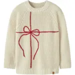 Emlen Mio Striksweater - Turtledove - 104