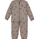 En Fant Termotøj - Quiltet - Fungi m. Dinoer