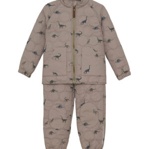 En Fant Termotøj - Quiltet - Fungi m. Dinoer