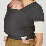 Ergobaby Strækvikle - Aura Wrap Knit - Soft Black