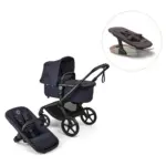 Fox 5 Renew complete inkl. Giraffe bouncer - deep indigo/tornado grey