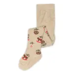 Julle strømpebukser - Beige Melange - 100