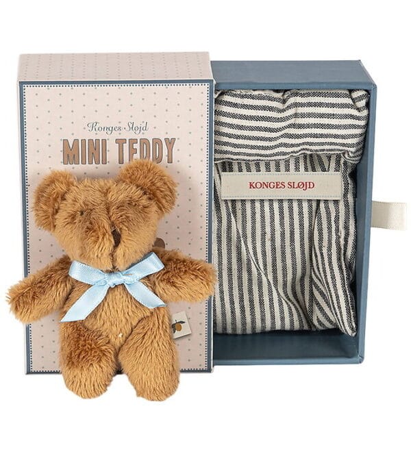 Konges Sløjd Bamse - Milo - Tiny Teddy - Brun