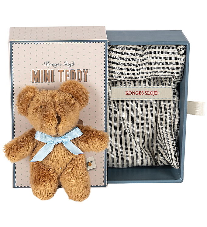 Konges Sløjd Bamse - Milo - Tiny Teddy - Brun