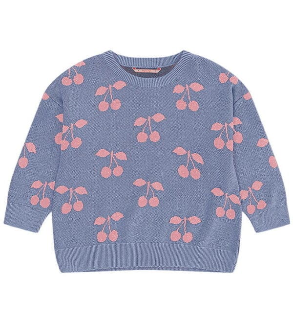 Konges Sløjd Bluse - Strik - Lapis - Purple Impression