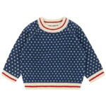 Konges Sløjd Bluse - Uld - Strik - Billi - Blå