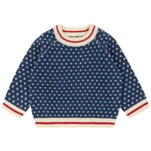 Konges Sløjd Bluse - Uld - Strik - Billi - Blå