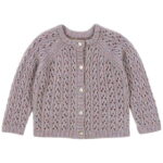 Konges Sløjd Cardigan - Uld - Strik - Isa - Lavender Mist