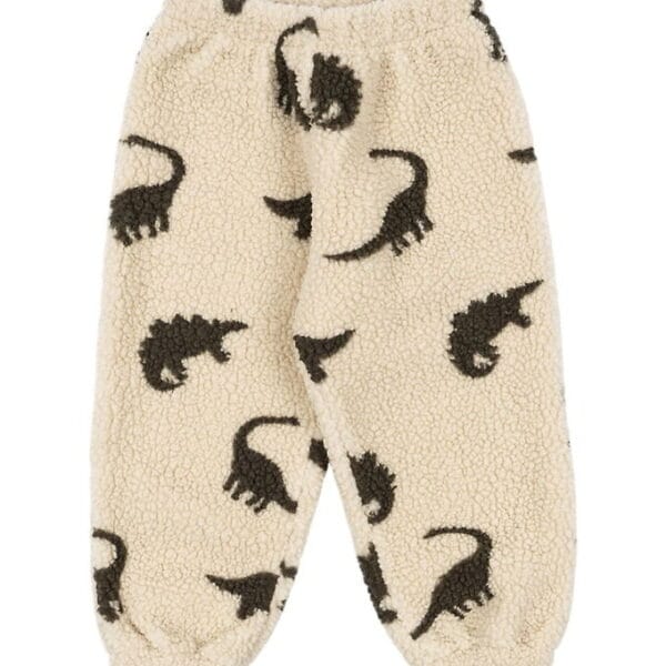 Konges Sløjd Fleecebukser - Jody - Dino Silhouette