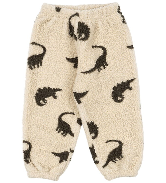 Konges Sløjd Fleecebukser - Jody - Dino Silhouette