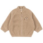 Konges Sløjd Fleecejakke - Jazz Teddy - Oxford Tan