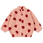 Konges Sløjd Fleecejakke - Jody Teddy - Ladybug Pink