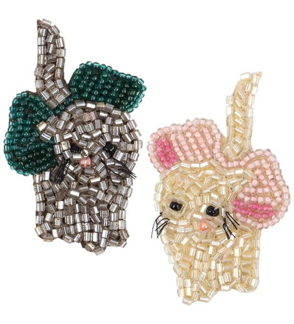 Konges Sløjd Hårklips - 2-pak - Bow Kitty