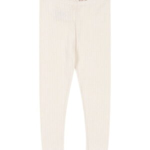 Konges Sløjd Leggings - Rib - Minnie - Antique White