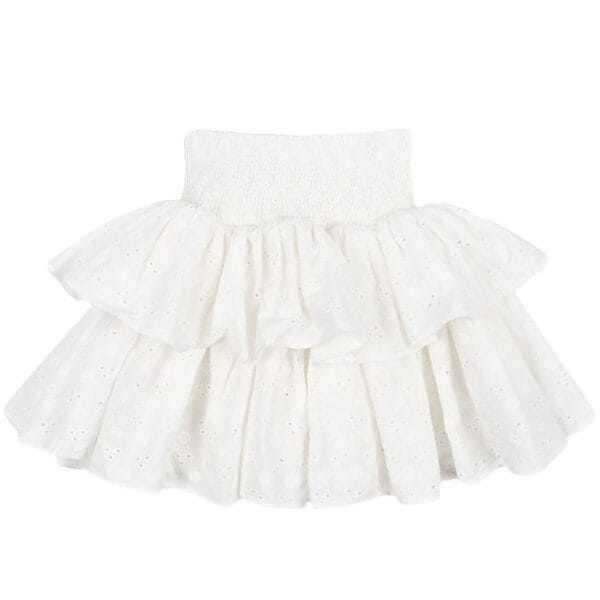 Konges Sløjd Nederdel - Lacey Smock - Optic White