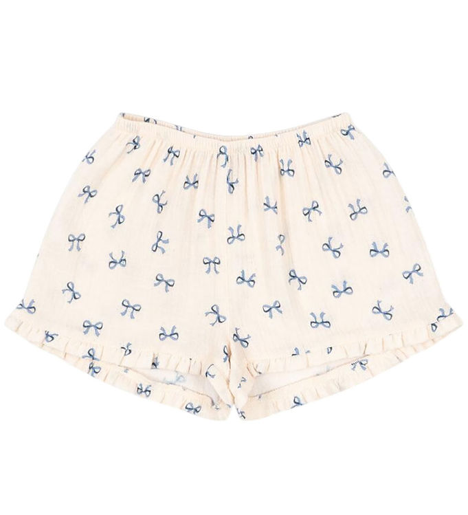 Konges Sløjd Shorts - Musselin - Coco - Bow Blue