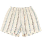 Konges Sløjd Shorts - Vincent - Antique White m. Striber