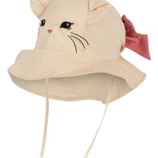 Konges Sløjd Solhat - Verbena Bow Kitty - Creme Brulee