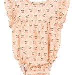 Konges Sløjd Sommerdragt - Musselin - Coco - Cherry Pink Motif