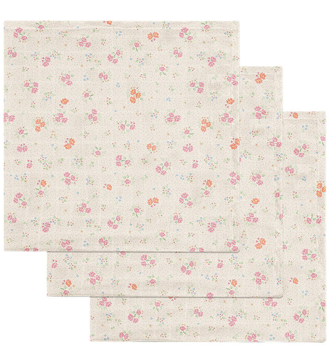 Konges Sløjd Stofbleer - 65x65 cm - 3-pak - Nonoka