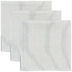 Konges Sløjd Stofbleer - 65x65 cm - 3-pak - Stripe Bluie