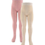 Konges Sløjd Strømpebukser - 2-pak - Rib - Rose Mix