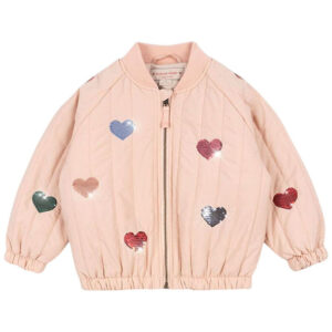 Konges Sløjd Termojakke - Juno Sequin Bomber - Cameo Rose