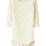 Lalo Tig Langærmet Body - Turtledove - 74