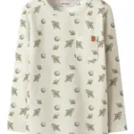 Layo Geo Bluse - Turtledove - 98