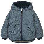 Liewood Termo/Fleecejakke - Jackson - Vendbar - Whale Blue Multi