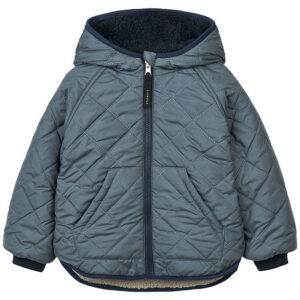 Liewood Termo/Fleecejakke - Jackson - Vendbar - Whale Blue Multi