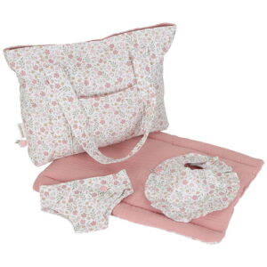 Little Dutch Pusletaske - 4 Dele - Pink