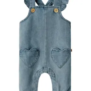 Lulia Denim Overall - Medium blue denim - 62