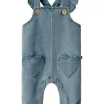 Lulia Denim Overall - Medium blue denim - 86