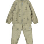 Mikk-Line Termotøj - Gray Green m. Print