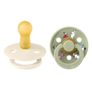 Moomins Colour Sut 2pk Latex Str 2 - Ivory