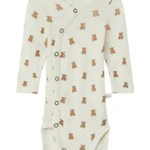 Nalu Uld Langærmet Wrap Body - Turtledove - 50