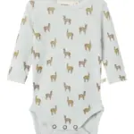 Noel Nor Uld Langærmet Body - Gray Dawn - 86