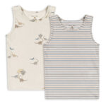 Organic 2-pak undertrøje (3 år/98 cm)