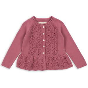 Organic Cabby cardigan (3 år/98 cm)